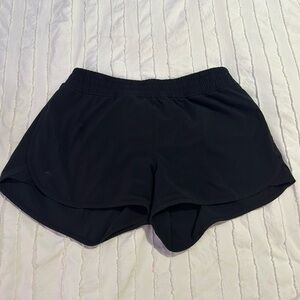 BLACK ATHLETA GIRL RUNNING SHORTS